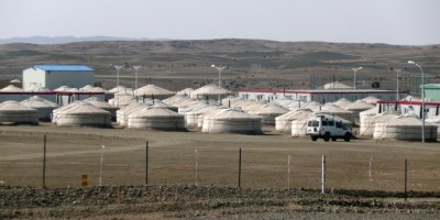 Oyu Tolgoi camp