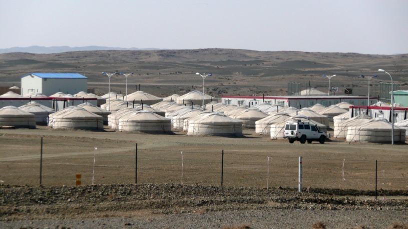 Oyu Tolgoi camp