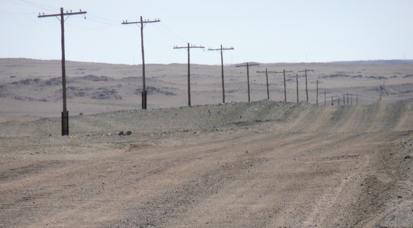 Gobi road