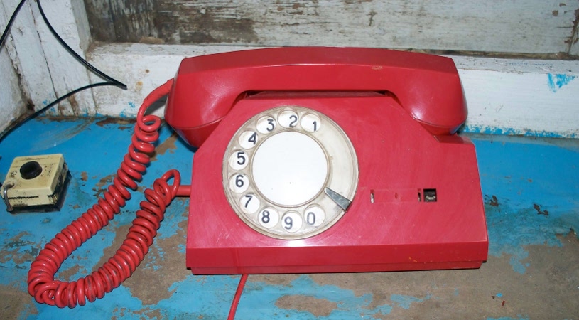 Old telephone